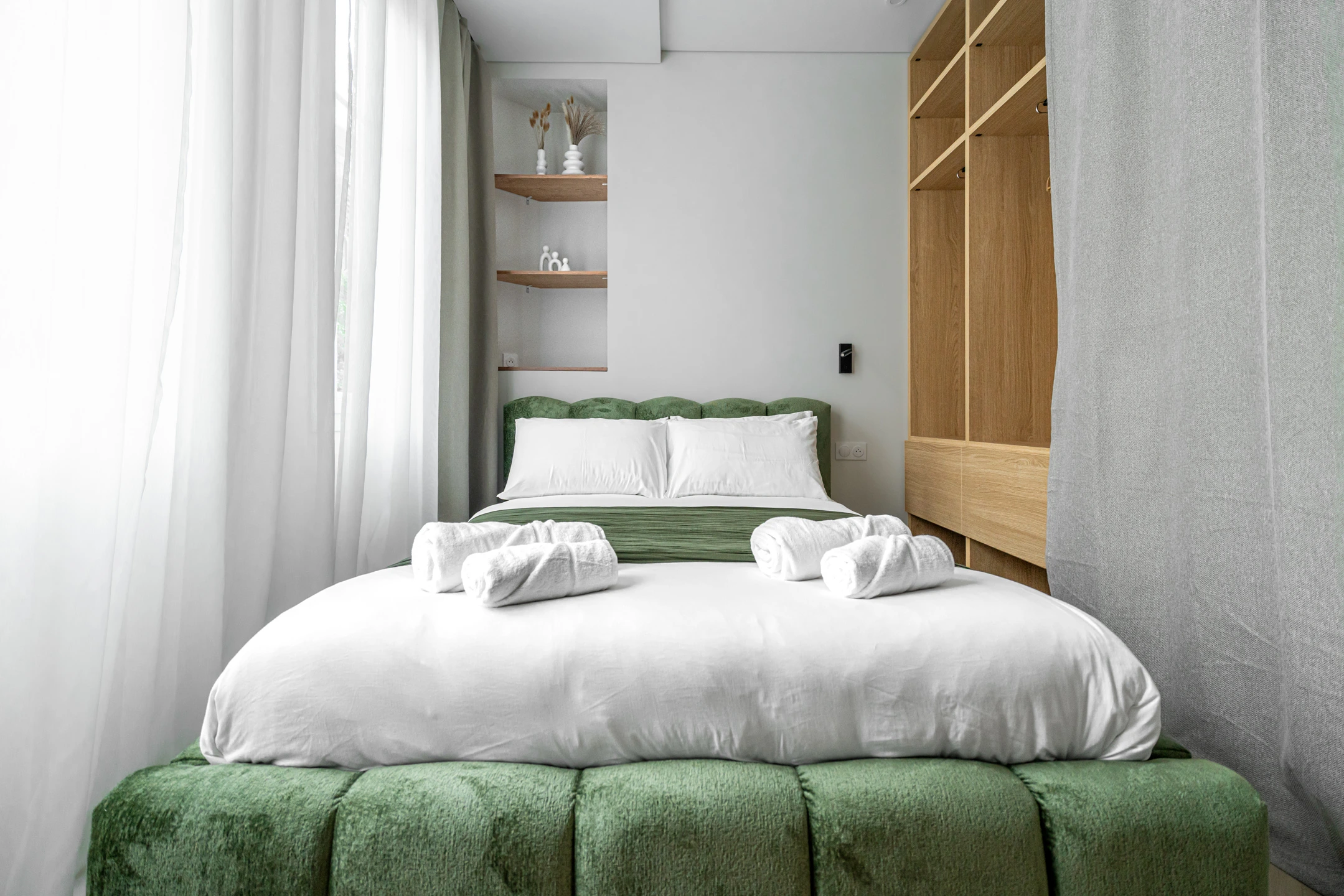 Boutique travel apartment interior